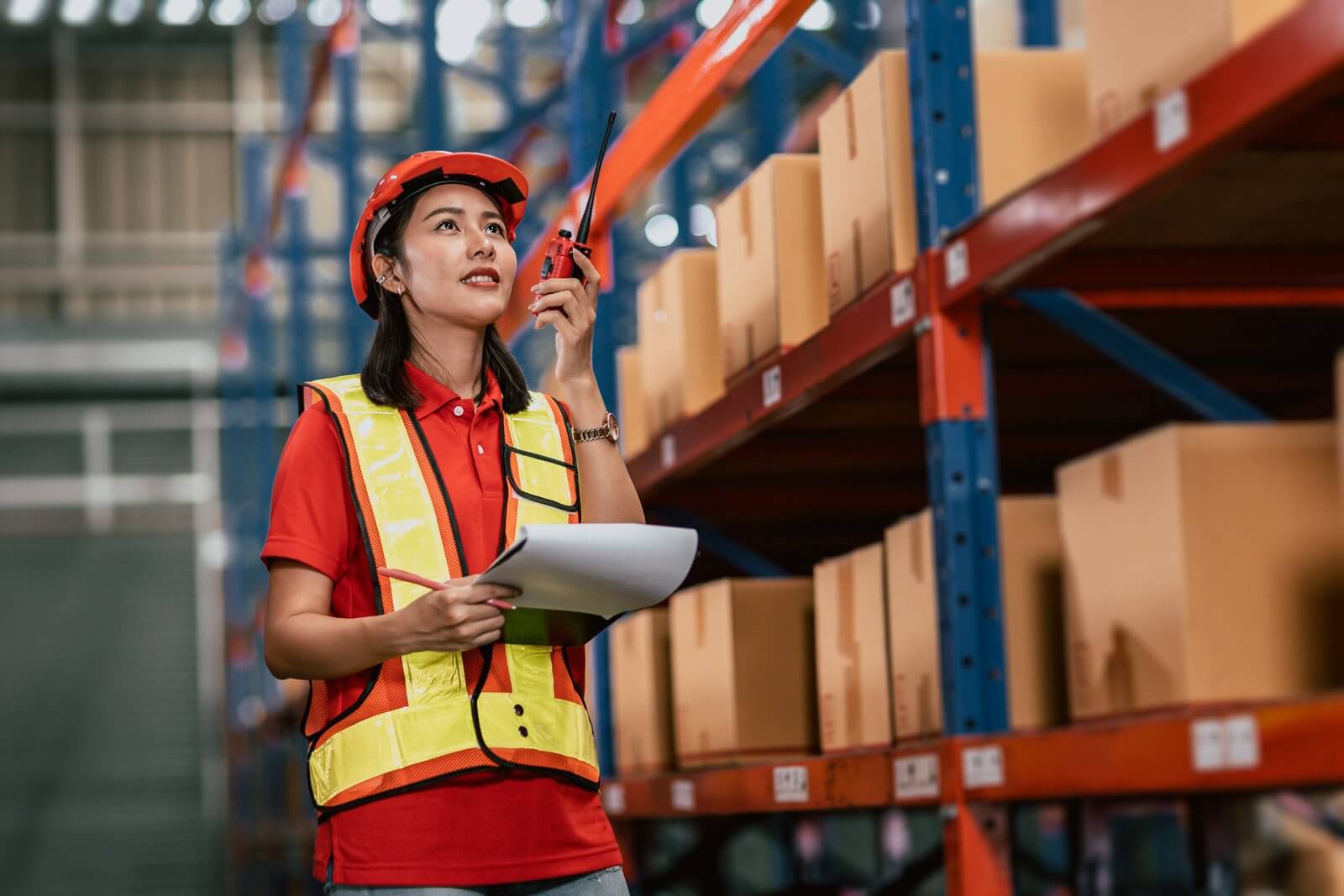 worker work in our warehouse