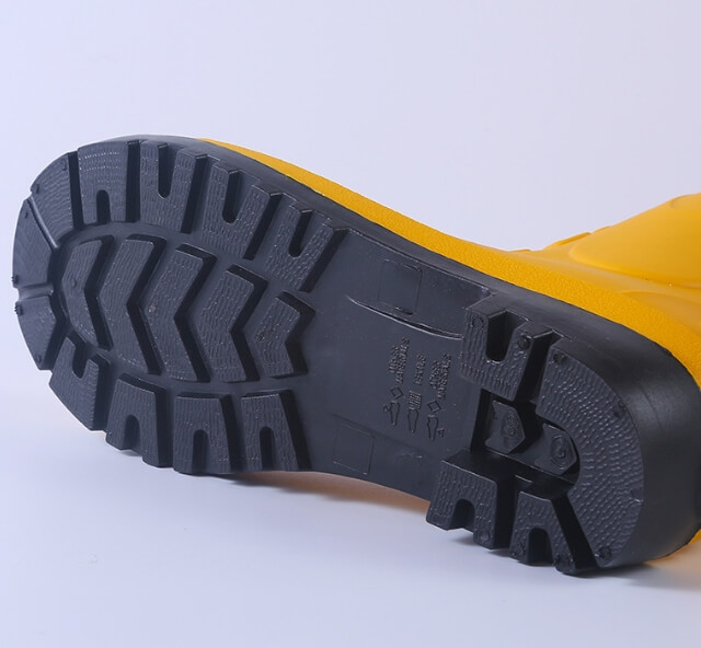 wholesale factory safety rain boots unisex anti slip green rain boots pvc waterproof garden rain boots
