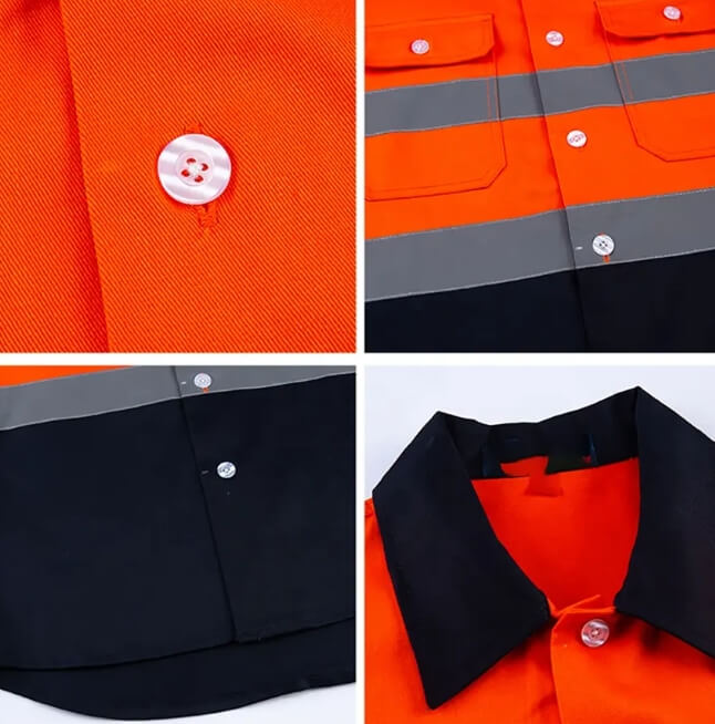 fire resistant overall mining construction safety clothing suits workwear uniform fr flame retardant coverall
