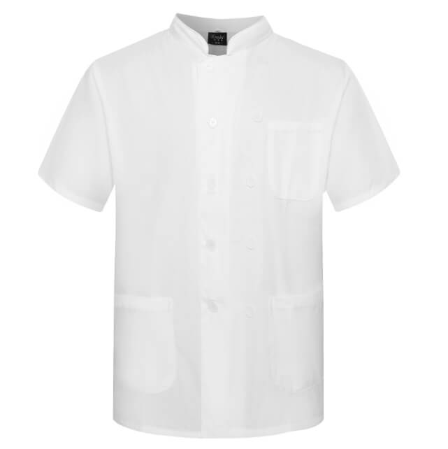 chef overalls short sleeve hotel restaurant back kitchen work clothes chef clothing men and women canteen uniforms