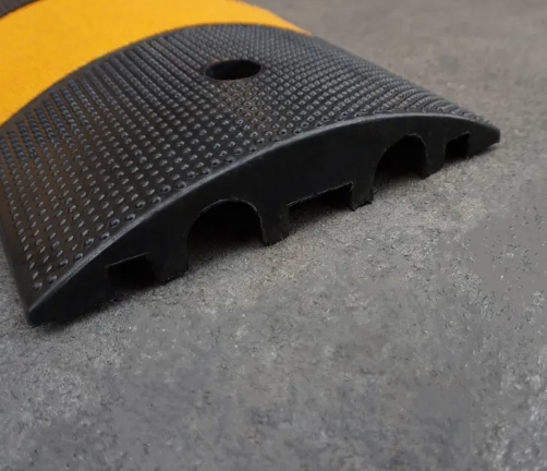 factory safety traffic 6 feet rubber speed bump road hump