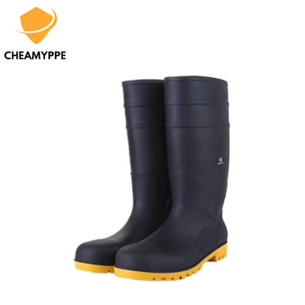 durable firefighting boots for firemen slip resistant en469 certification flame retardant rubber