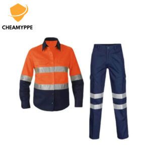 high visibility chemical resistance protective clothes for lab protection