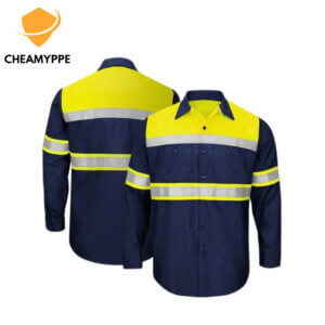 high visibility chemical resistance protective clothes for lab protection