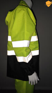 high quality reflective srtips for rain suit