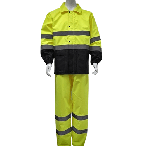 high reflective rain suit