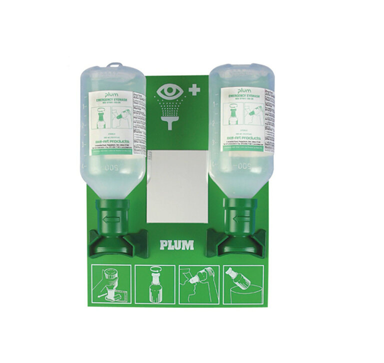 plum portable eye wash bottles