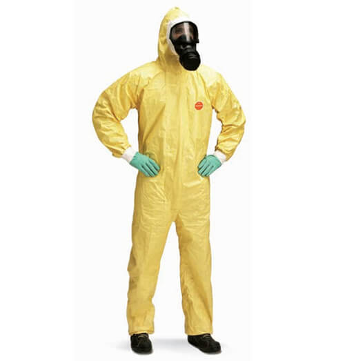 dupont tychem c acid and alkali resistant clothing