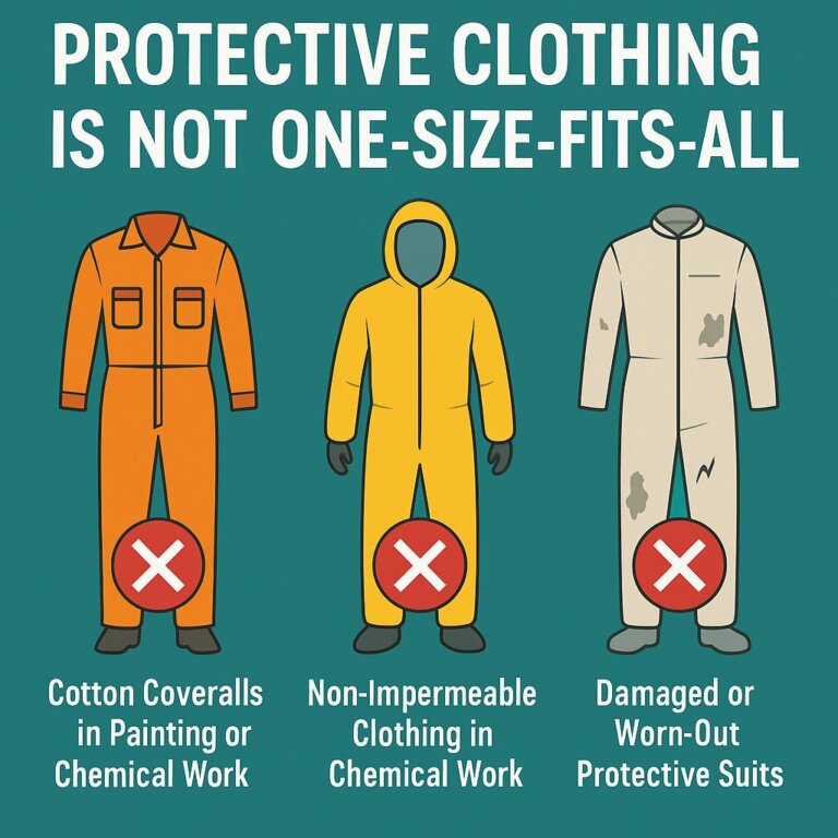 ppe protective clothing mistakes job specific safety