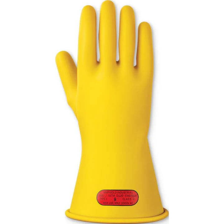 ansell class 0 electrical insulating gloves – yellow