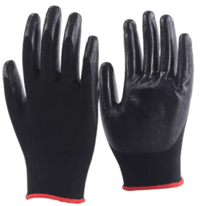 nitrile coating gloves