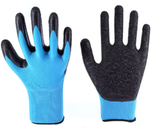 rubber coating gloves