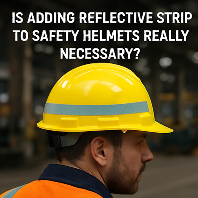 safety helmets with reflective strips cheamy