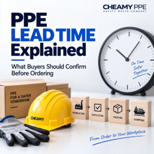 PPE lead time explained for buyers before ordering